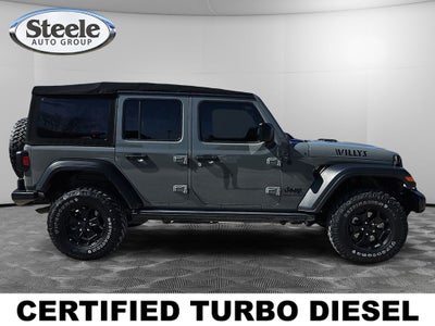2023 Jeep Wrangler 4-Door Willys Sport 4x4