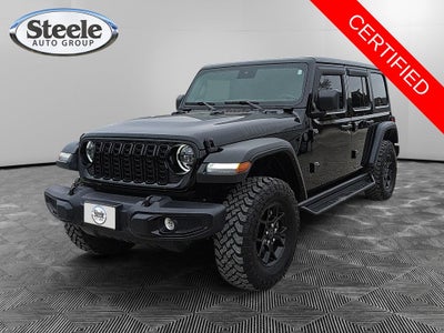 2025 Jeep Wrangler 4-Door Willys 4x4